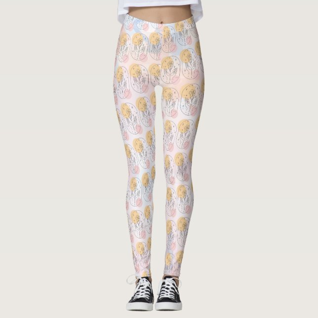 Leggings Fleur (Devant)