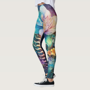 Leggings Fleur à épines