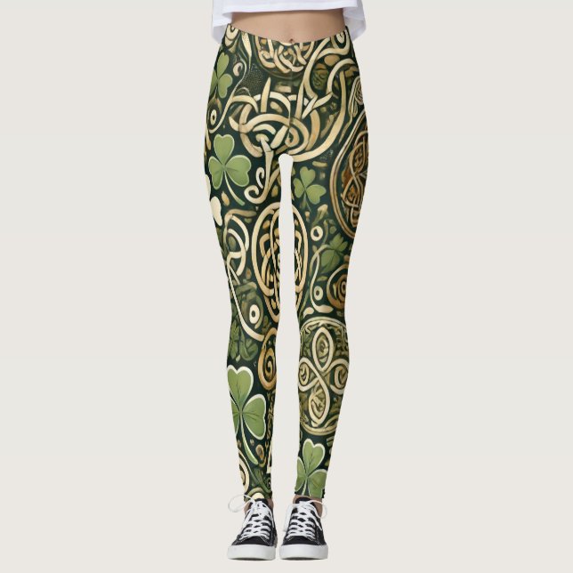 Leggings Fleur celtique (Devant)