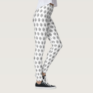 Leggings Fleur comestible végétale d'artichauts d'artichaut