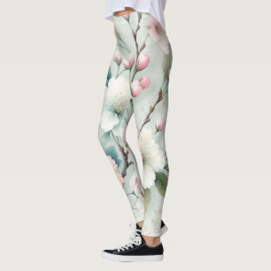 Leggings Fleur de cerise