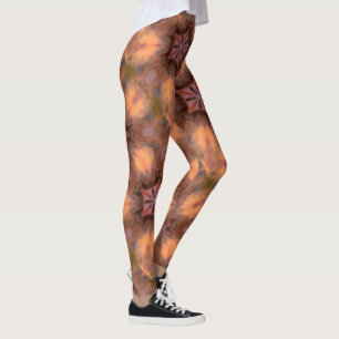 Leggings fleur de chair peinte