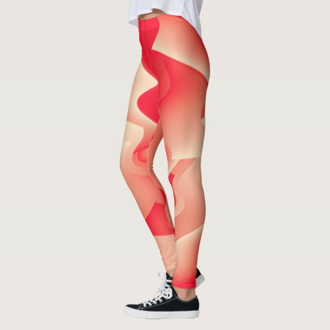 Leggings fleur de corail (Gauche)