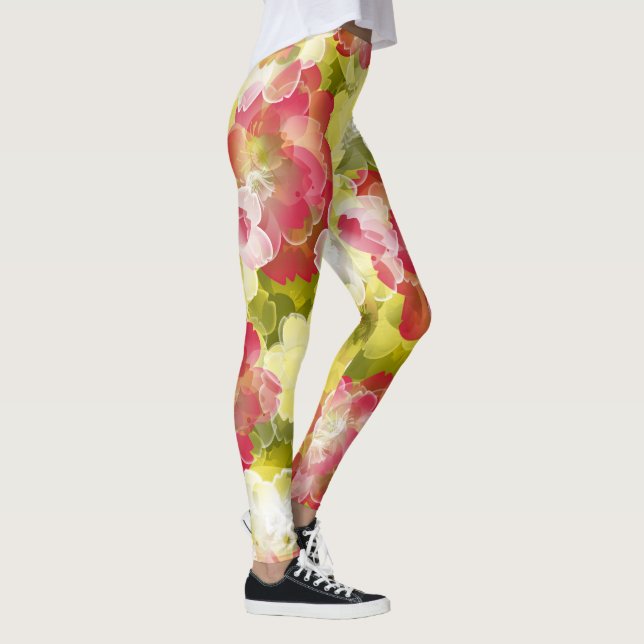 Leggings Fleur de flower power (Droite)