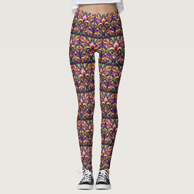 Leggings fleur de lis (Devant)