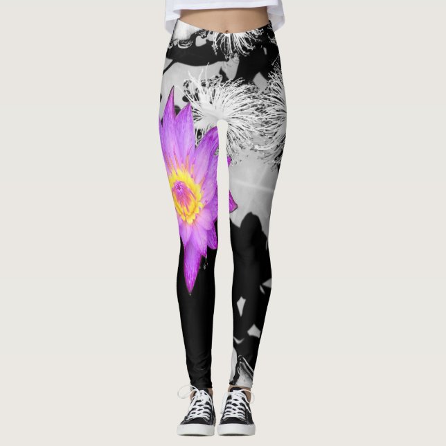 Leggings Fleur de Lotus (Devant)