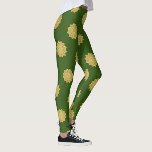 Leggings Fleur De Vie - Indien Mandala 4