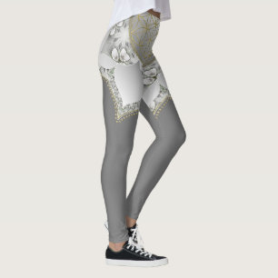 Leggings Fleur de Vie - Mandala Fleurs 1
