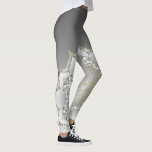 Leggings Fleur de Vie - Mandala Fleurs 1