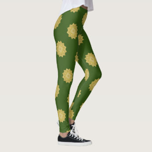 Leggings Fleur de Vie - Mandala Indien 4