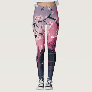 Leggings Fleur foncée
