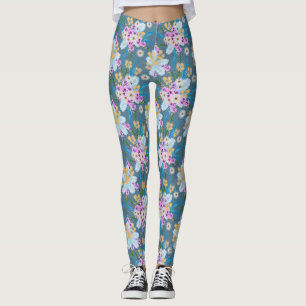 Leggings Fleur sauvage australien été