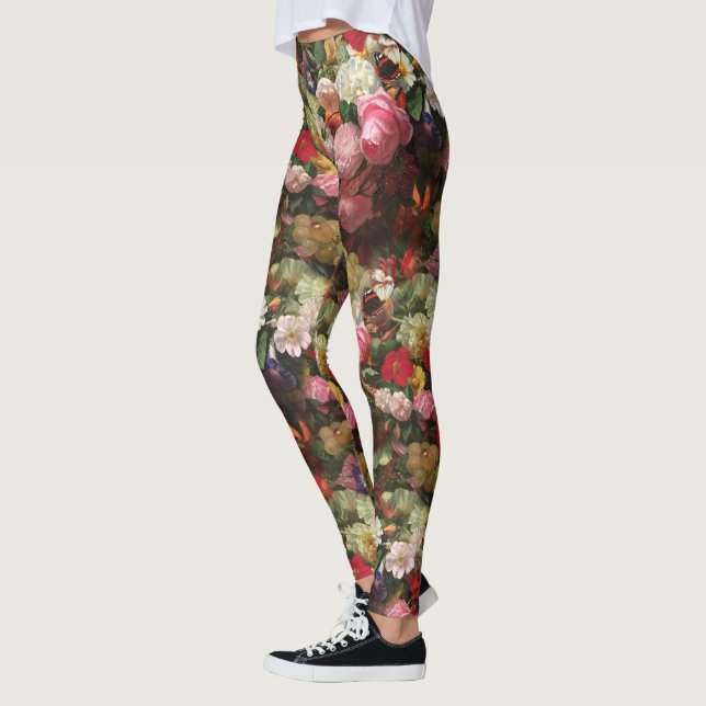 Leggings Fleuresse botanique (Gauche)