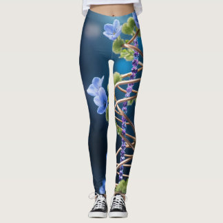 Leggings Fleurs