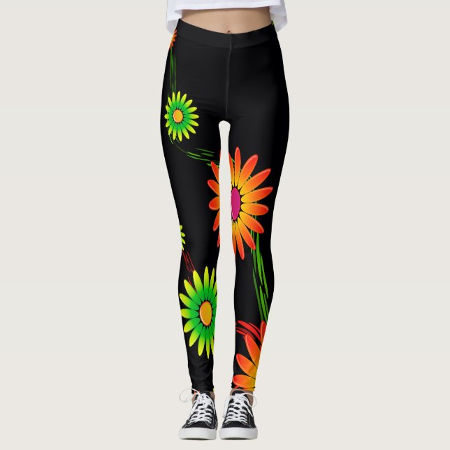 Leggings Fleurs (Devant)