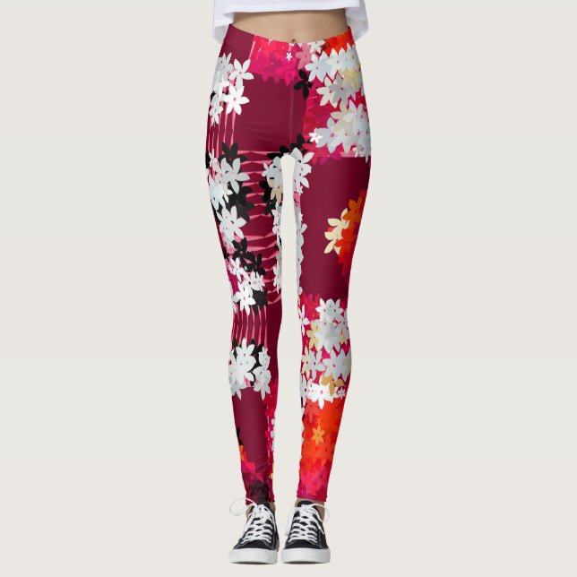 Leggings Fleurs (Devant)