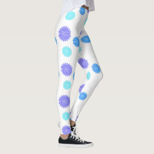 Leggings Fleurs colorées Yoga