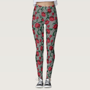 Leggings Fleurs de bois