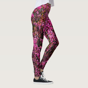 Leggings Fleurs de bourgeon rouge..........