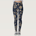 Fleurs de broderie Ornement Vintage foncé