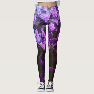 Leggings Fleurs de cerisier japonaises Paire de modernes pe