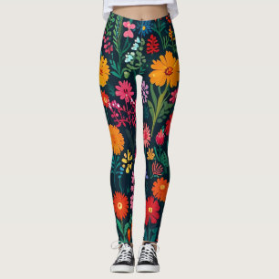 LEGGINGS FLEURS DE JARDIN
