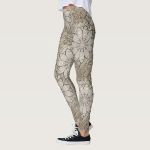 Leggings Fleurs de pierre
