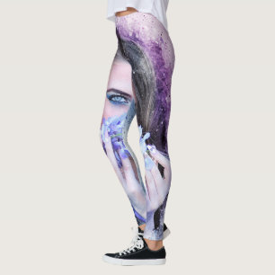 Leggings Fleurs de Printemps Fille