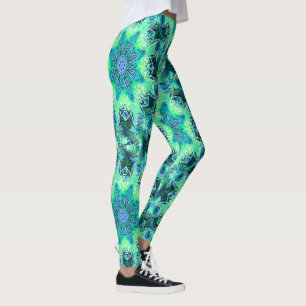 Leggings Fleurs flottantes de la mer"....