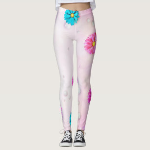 Leggings Fleurs Motif 7