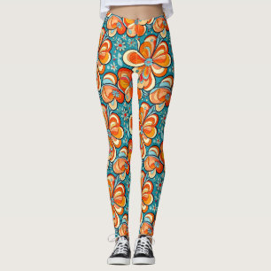 Leggings Fleurs super avec Vibes Vintages