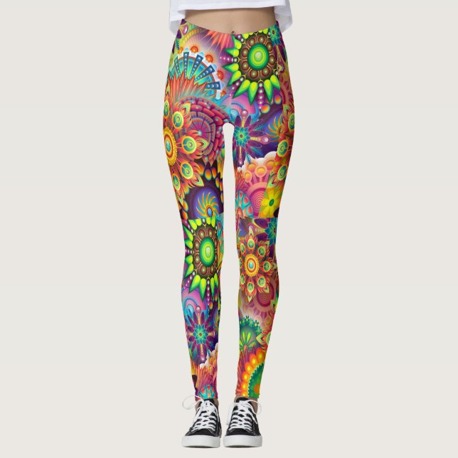 Leggings Floral (Devant)
