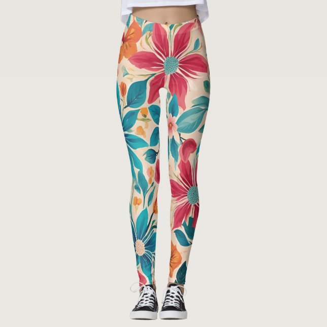 Leggings Floral Bliss (Devant)
