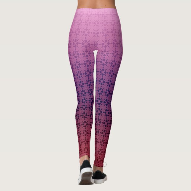 Leggings Floral ornament (Dos)