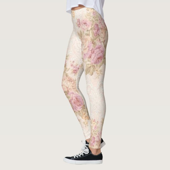 Leggings Floral populaire (Gauche)