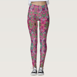 Leggings Floral rose