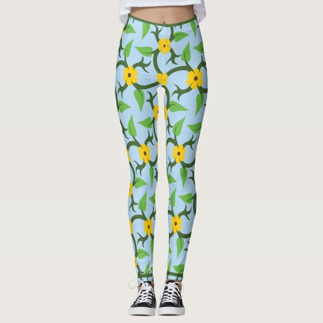 Leggings floraux (Devant)