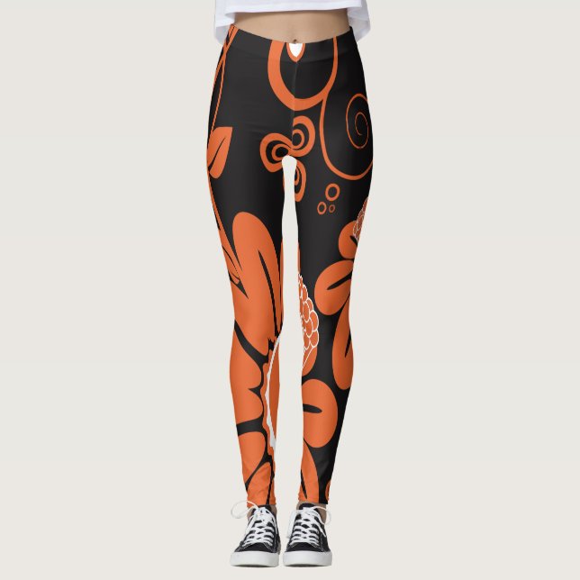 Leggings floraux (Devant)