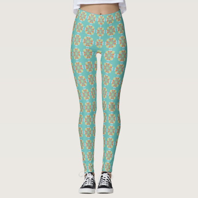 Leggings floraux (Devant)
