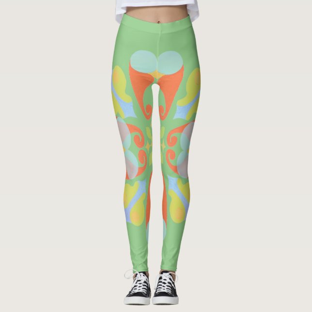 Leggings floraux (Devant)