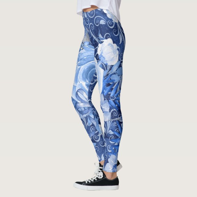 Leggings floraux, 1 Créateur d'impression à fleurs (Gauche)