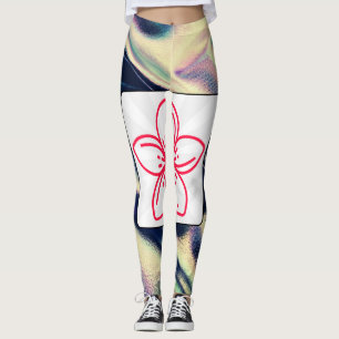 Leggings floraux en fleurs du jardin