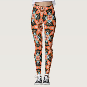 Leggings floraux floraux de Kaleidoscope