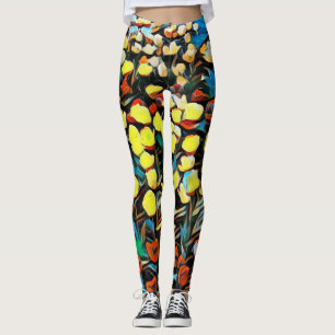 Leggings floraux multicolores (Dreaming)