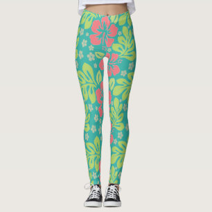 Leggings Flower tropical