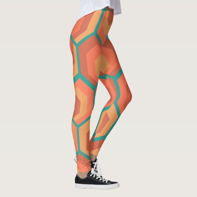 Leggings Flowers d'Hexagon (Droite)