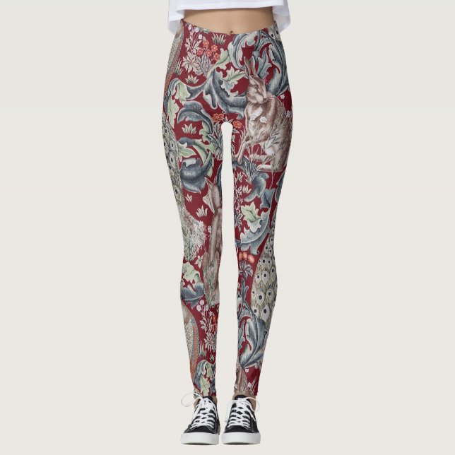 Leggings Forest Animals, William Morris (Devant)