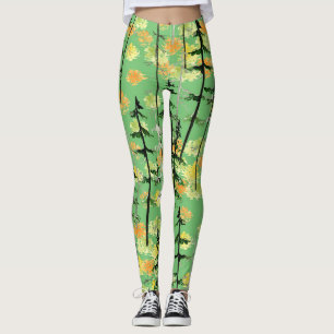 Leggings Forêt d'automne : Beauté naturelle incomparable