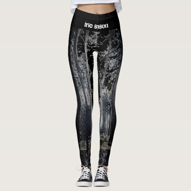 Leggings Forêt stupéfiée (Devant)