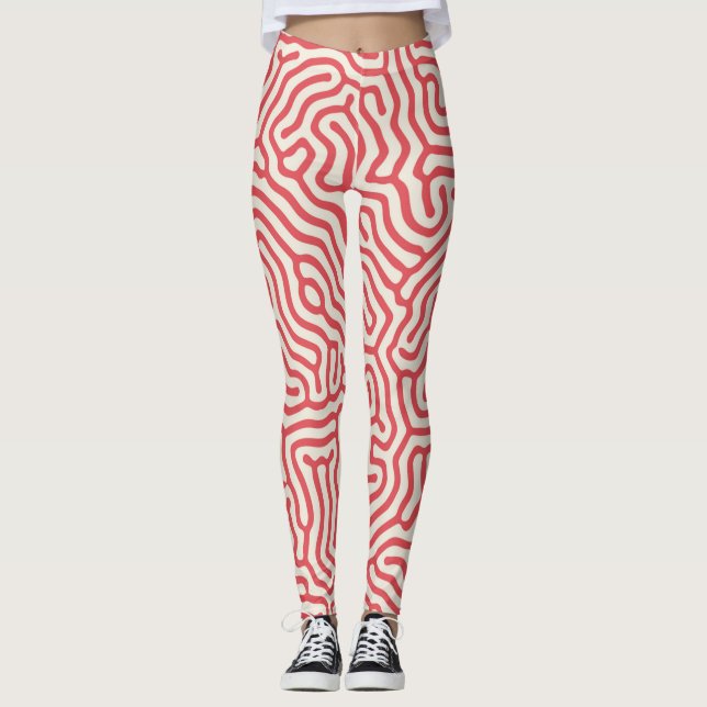 Leggings forme organique des lignes (Devant)